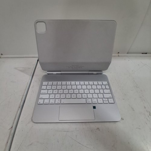 MAGIC IPAD KEYBOARD CASE WITH BACKLIGHT - 11" AIR M2/M3 - 10.9" AIR4/AIR5- SILVER (MODEL: MAGIC X7) image 4