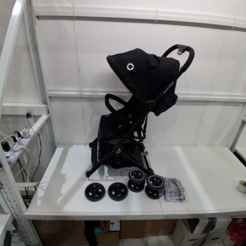 MAXI-COSI LARA ULTRA COMPACT/FOLDABLE STROLLER WITH TRAVEL CARRY BAG - 50LB CAPACITY - ESSENTIAL BLACK (MODEL: 01323CFNA) image 2