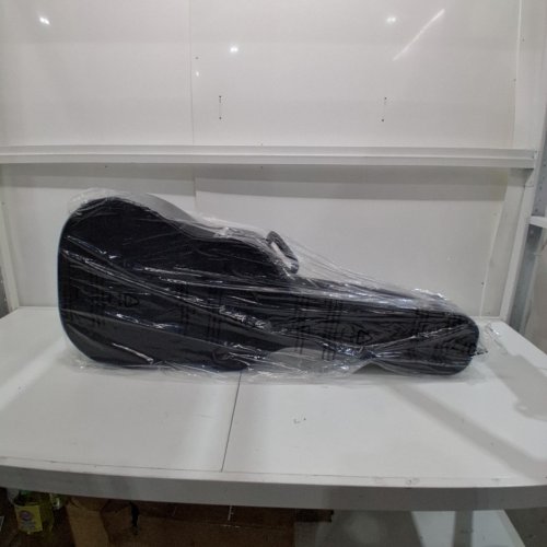 VEVOR ACOUSTIC GOURD-SHAPED GUITAR HARD CASE - 43" - BLACK (MODEL: HL-41A) image 2