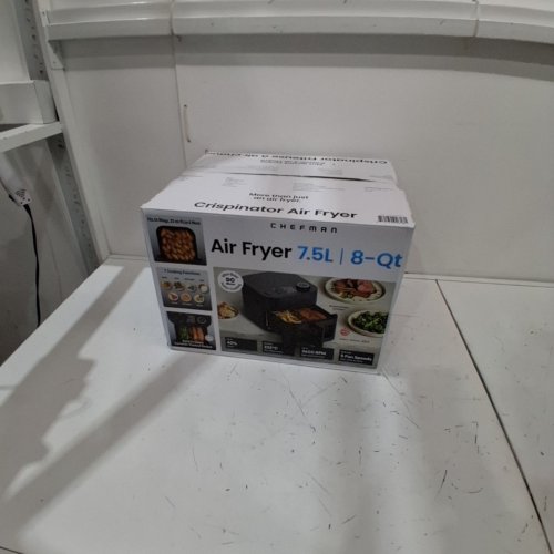 CHEFMAN CRISPINATOR HIGH POWERED AIR FRYER - 8QT - BLACK (MODEL: C38-8WD7-1M-1CAP / 1993109) image 5