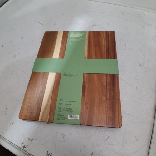 FIGMINT REVERSIBLE ACACIA WOOD CUTTING BOARD - 12" X 15" - BROWN (MODEL: 070-08-0207) image 4