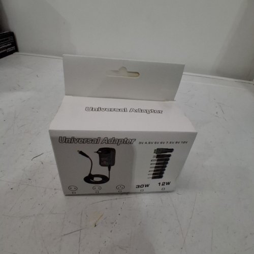 8PC UNIVERSAL AC ADAPTER - MULTI VOLTAGE SWITCHING DC POWER SUPPLY - 3000MAH - BLACK (MODEL:SY8) image 3