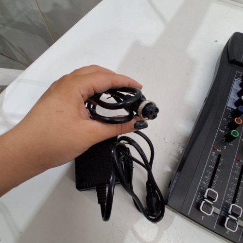 KASCHUN PROFESSIONAL 6 CHANNEL AUDIO SOUND BOARD MIXER - BLACK (MODEL: CT-60S) image 4