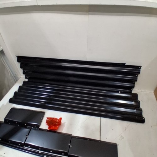 GALVANIZED RAISED GARDEN RECTANGULAR PLANTER BED - 4FT X 8FT - BLACK (MODEL: 905C-BK) image 4