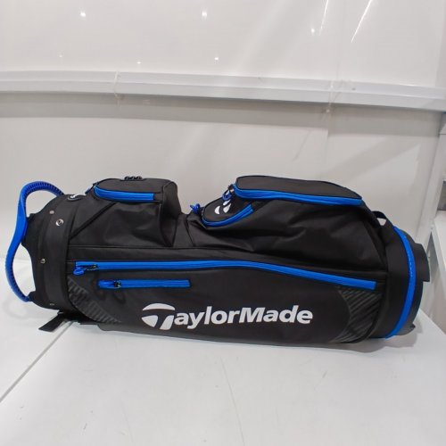 TAYLORMADE 2023 PRO CART GOLF CLUB BAG - 34" - BLACK/BLUE (MODEL: V9716601) image 2
