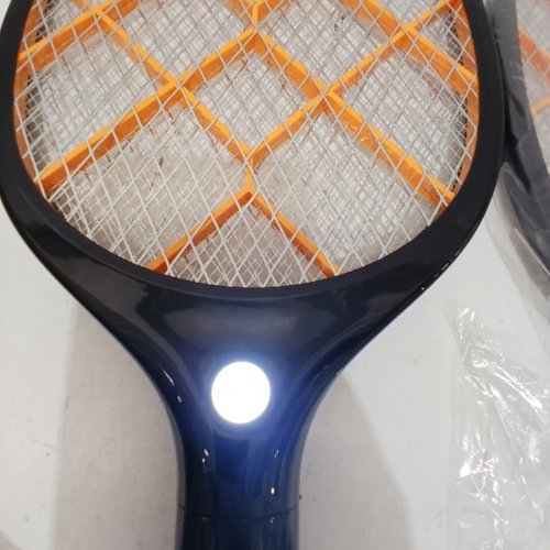 2PK YISSVIC RECHARGEABLE MOSQUITO SWATTERS - BLACK (MODEL: WD-946) image 2