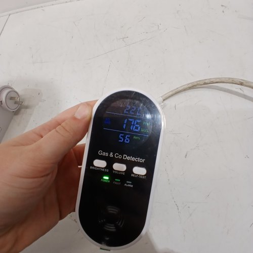 5-IN-1 KH ALERT PLUG IN CARBON MONOXIDE DETECTOR AND NATURAL GAS DETECTOR - WHITE (MODEL:KH168) image 2