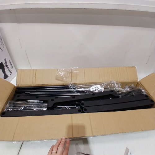 SONGMICS FREESTANDING CLOSET ORGANIZER, CLOTHES RACK, PORTABLE WARDROBE - BLACK MODEL: RYG24BK image 2