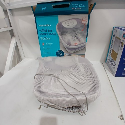 HOMEDICS SMART SPACE ELITE FOOTBATH - PURPLE AND WHITE (MODEL: FB-525H) image 5