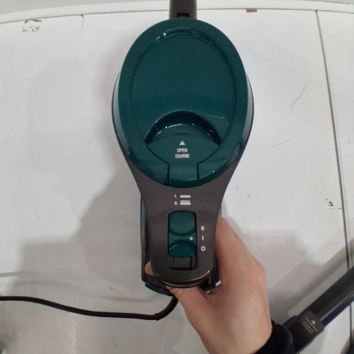 SHARK ULTRA LIGHTWEIGHT CORDED STICK VACUUM WITH EASY EMPTY CANISTER - 120V - GREEN/GREY (MODEL: CS110EMC) image 2