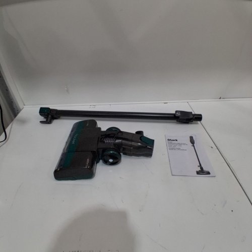 SHARK ULTRA LIGHTWEIGHT CORDED STICK VACUUM WITH EASY EMPTY CANISTER - 120V - GREEN/GREY (MODEL: CS110EMC) image 4