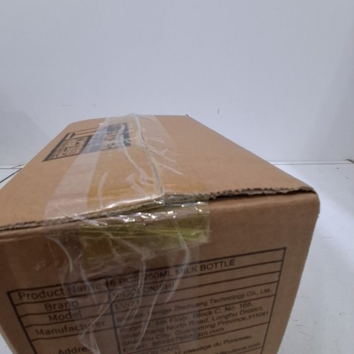 6PK GLASS MILK BOTTLES WITH LIDS AND STRAWS - 8 OZ - CLEAR image 3