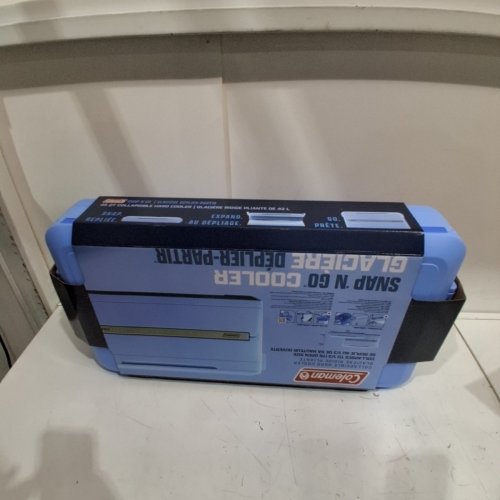 COLEMAN SNAP N GO COLLAPSIBLE COOLER - 45QT - BLUE (MODEL: 085-4351-8) image 4