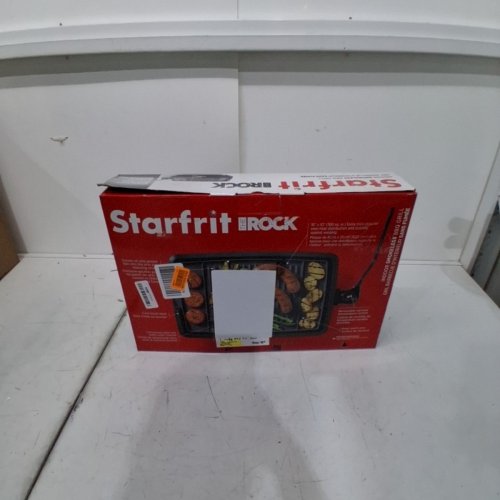 STARFRIT THE ROCK ELECTRIC INDOOR SMOKELESS BBQ GRILL - 16" X 10" - BLACK (MODEL: 024414-003-0000) image 4