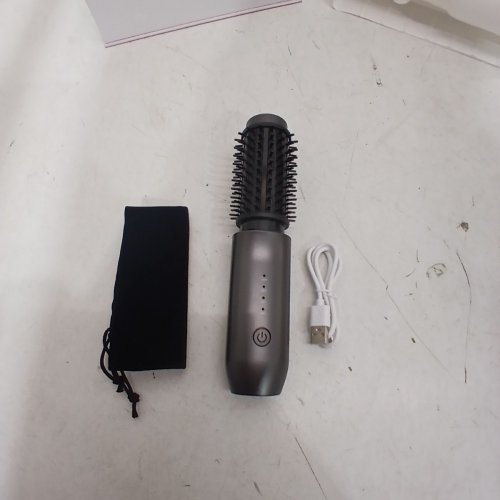 AOJI MINI CORDLESS CURLING BRUSH - BLACK (GT-2305A) image 3
