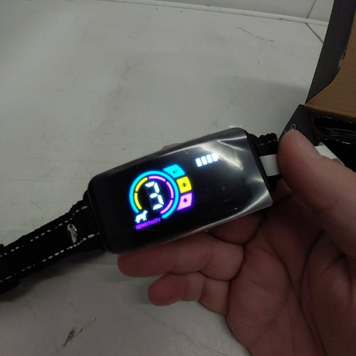 DOG BARK TRAINING COLLAR - 20-150LBS, 3 ADJUSTABLE SENSITIVITY MODES, BEEP, VIBRATION, SHOCK, IP67 WATERPROOF - BLACK (MODEL: PL20) image 2