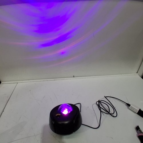 FLITI NEBULA GALAXY NIGHTLIGHT STAR PROJECTOR AND BLUETOOTH SPEAKER - BLACK/BLUE (MODEL: GALAXY PROJECTOR-1) image 2
