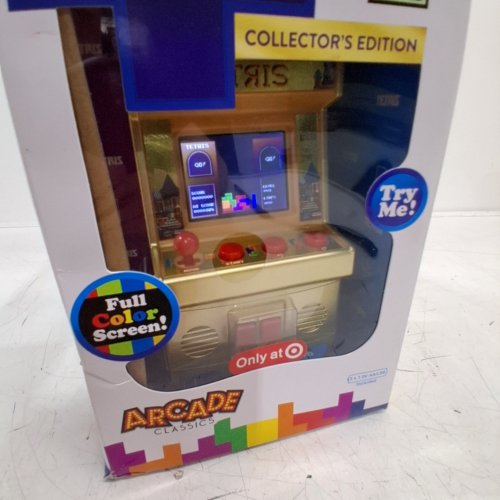 MY ARCADE TETRIS MICRO PLAYER PRO PORTABLE COLLECTORS EDITION GAME SYSTEM - GOLD image 2