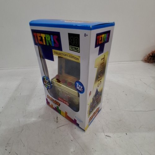 MY ARCADE TETRIS MICRO PLAYER PRO PORTABLE COLLECTORS EDITION GAME SYSTEM - GOLD image 3