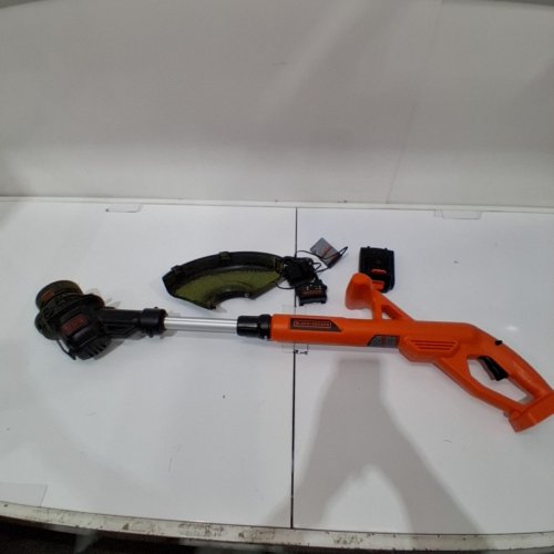 BLACK+DECKER STRING TRIMMER/EDGER - 20V 10" - BLACK/ORANGE (MODEL: LST201) image 3