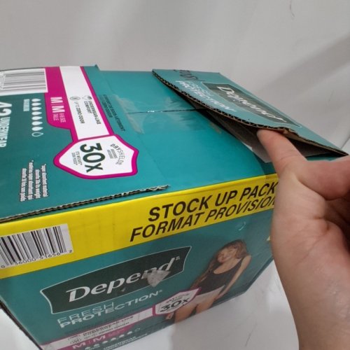 42PK DEPEND WOMENS INCONTINENCE UNDERWEAR - MEDIUM/MAXIMUM - BLUSH PINK image 3