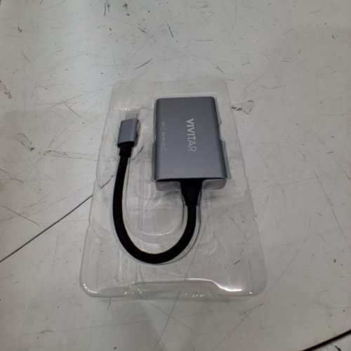 VIVITAR TYPE C TO HDMI SD & MICRO SD CARD READER - SILVER image 2