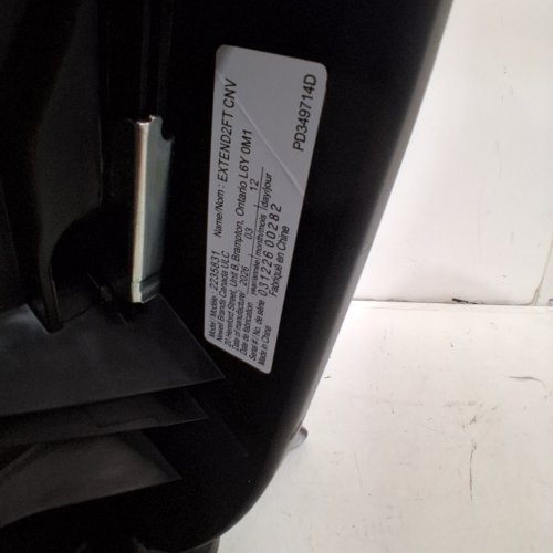 GRACO EXTEND2FIT CONVERTIBLE CAR SEAT - GREY (MODEL: 2235831) image 2