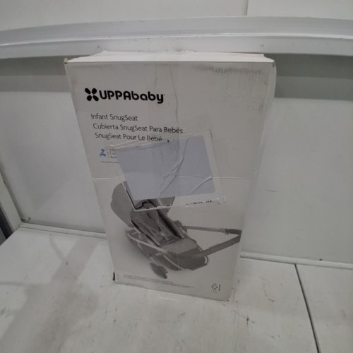 UPPABABY INFANT SNUGSEAT 2-IN-1 COMFORT INSERT FOR VISTA & CRUZ STROLLERS - AGE 0 TO 6MO - GREY (MODEL: 0920-SNG-WW) image 3