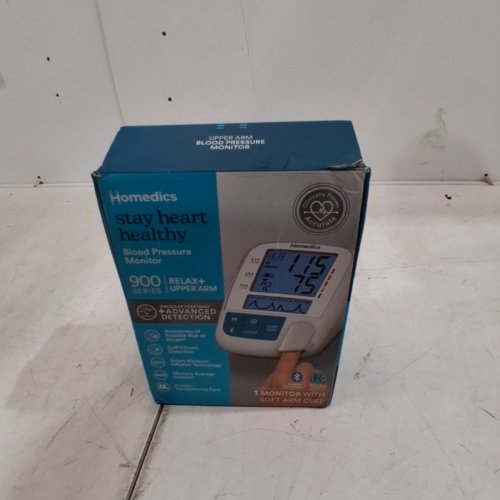 HOMEDICS UPPER ARM 900 SERIES BLOOD PRESSURE MONITOR - WHITE (MODEL:CP-BPA100AHBTWT) image 2