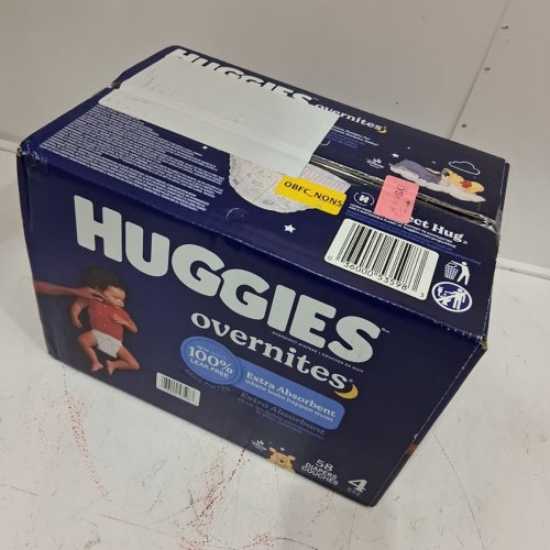 58PK HUGGIES OVERNITES DIAPERS - SIZE 4 image 3