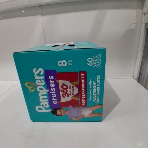 60PK PAMPERS CRUISERS 360* PULL-ON DIAPERS - SIZE 8 image 2