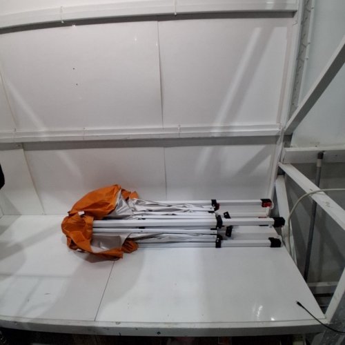 NORTHROAD POP UP CANOPY TENT - 8FT X 8FT - ORANGE (MODEL: BL-131-8 X 8-ORANGE) image 2