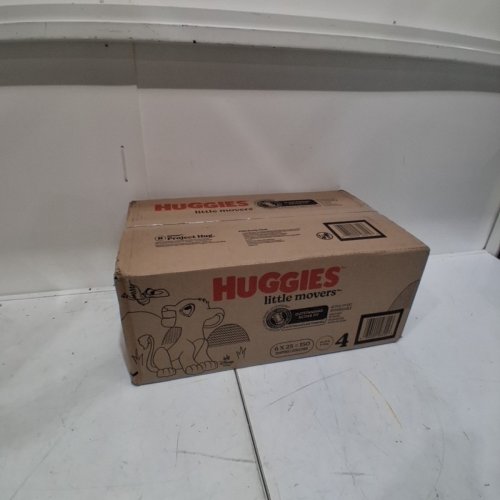 150PK HUGGIES LITTLE MOVERS DIAPERS WITH ACTIVE FIT - SIZE 4 image 2