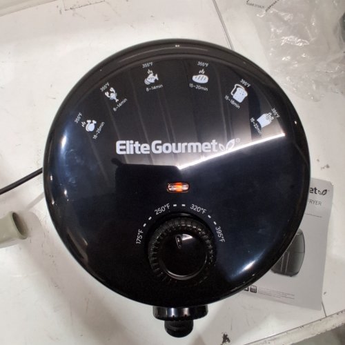 ELITE GOURMET BY MAXI-MATIC 2.1-QUART AIR FRYER - BLACK - (EAF-0201) image 2