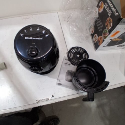 ELITE GOURMET BY MAXI-MATIC 2.1-QUART AIR FRYER - BLACK - (EAF-0201) image 3