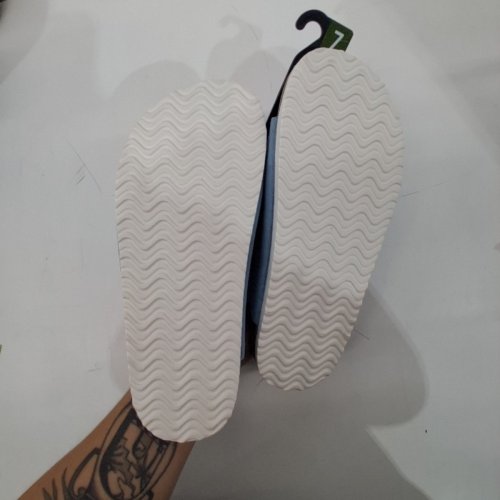 WOMEN'S TIME AND TRUE TWO STRAP SANDALS - SIZE 7 - BLUE image 4