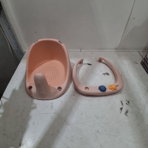ALNUY NON-SLIP BABY BATH SEAT - 13.7" X 12.2" X 72" - PEACH (MODEL: 8107) image 2