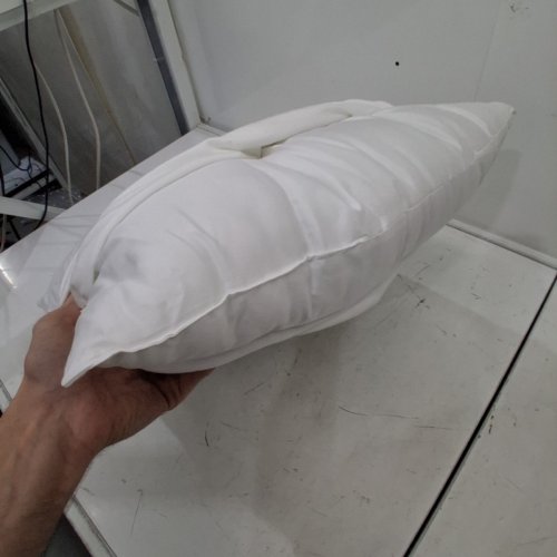 2PC SQUISHPILLOW BY SQUISHMALLOWS ULTRA SOFT PILLOW AND PILLOWCASE - STANDARD - WHITE image 4