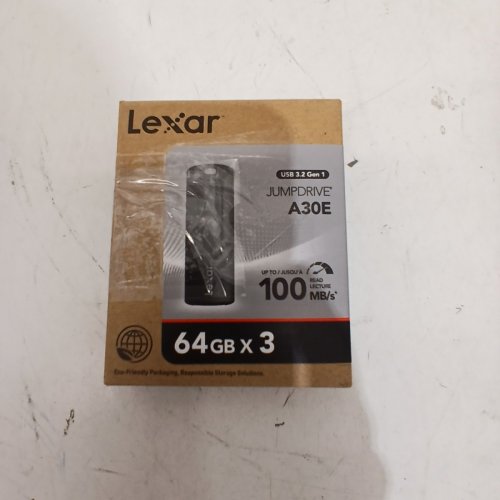 3PK LEXAR JUMPDRIVE USB FLASH DRIVE - 64GB USB 3.2 GEN 1 - BLACK (MODEL: A30E) image 5