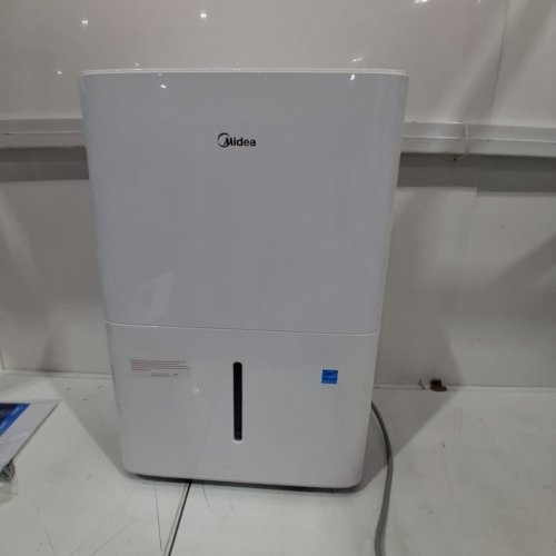 MIDEA DEHUMIDIFIER FOR BASEMENT WITH REUSABLE AIR FILTER - 3000SQ.FT - WHITE (MODEL: MAD35C1AWS-A) image 3
