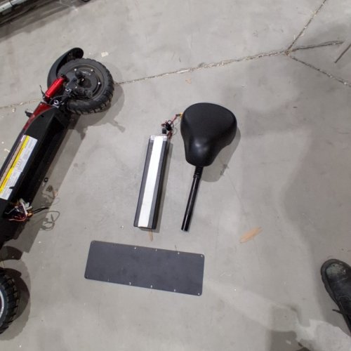 EVERCROSS ELECTRIC SCOOTER WITH MAX SPEED OF 28MPH AND MAX RANGE OF 28MPH 800W MOTOR DUAL BRAKING SYSTEM - BLACK (MODEL: H5) image 7
