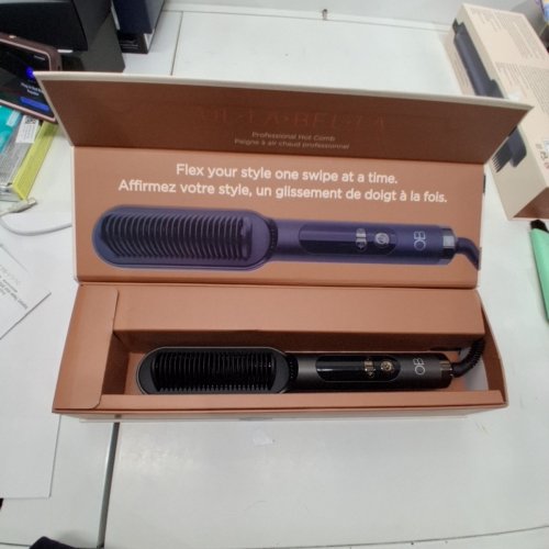 OLLA BELLA PROFESSIONAL HOT COMB - AC100-240 V 50/60HZ 30W - BLACK (MODEL: OB-HCB-BK) image 4