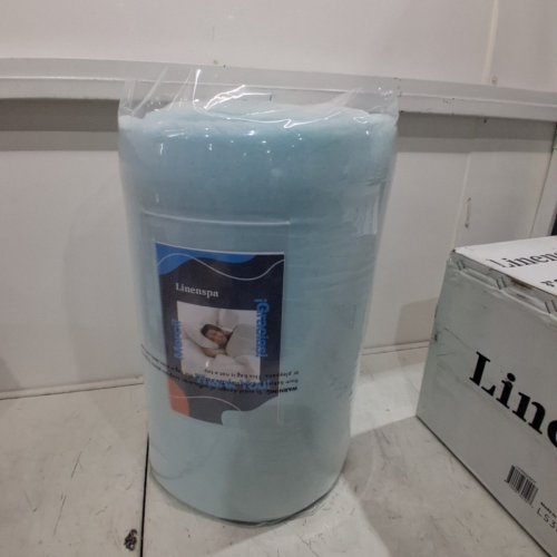 LINENSPA MEMORY FOAM GEL INFUSED MATTRESS TOPPER CERTIPUR-US - 3"- QUEEN - BLUE image 2