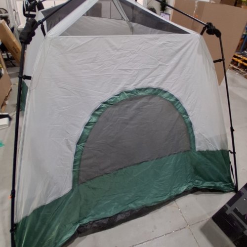 AMAZON BASICS INSTANT CAMPING TENT WITH RAINFLY - 6 PERSON - GREEN/WHITE (MODEL : ‎AMZ-100968) image 5