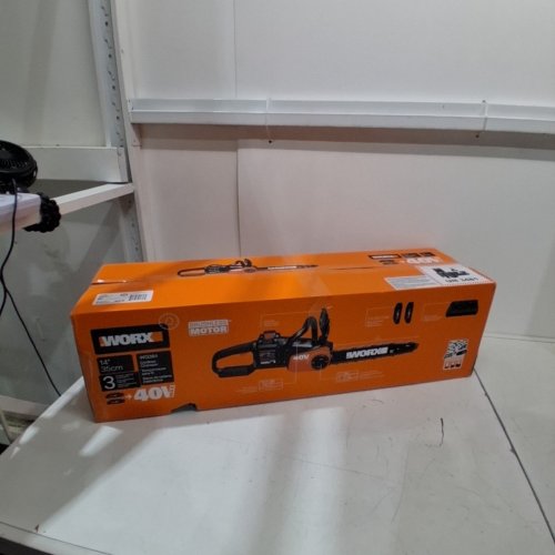 WORX WG384 40V (2.0AH) POWER SHARE CHAINSAW WITH 2X 20V BATTERIES & CHARGER - 14" (MODEL: WG384) image 5