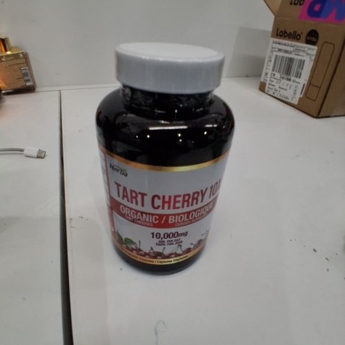 (120 CAPS) HERBA ORGANIC TART CHERRY CAPSULES - 10,000MG EQUIVALENT PER DAY image 2