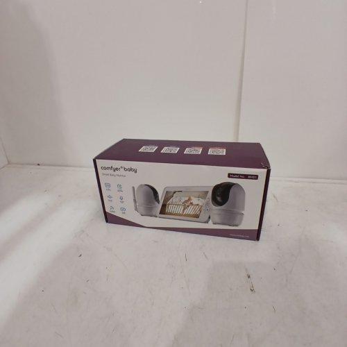 3PC COMFYER 2-WAY SPLIT-SCREEN BABY MONITOR - 7" SCREEN - WHITE (MODEL: BM01) image 4