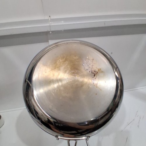 TRAMONTINA TRI-PLY CLAD FRYING PAN - 12" - STAINLESS STEEL image 4