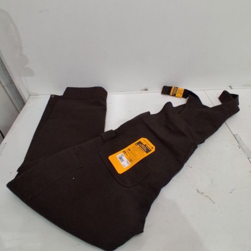 WOMEN'S CARHARTT QUILT LINED WASHED DUCK BIB OVERALL - MEDIUM - BROWN - (MODEL 0R4031-W) image 2