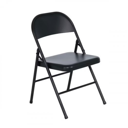 6PK PEAKFORM METAL FOLDING CHAIRS - 18.5" X 20" X 29.3" - BLACK (MODEL: 81245) image 2